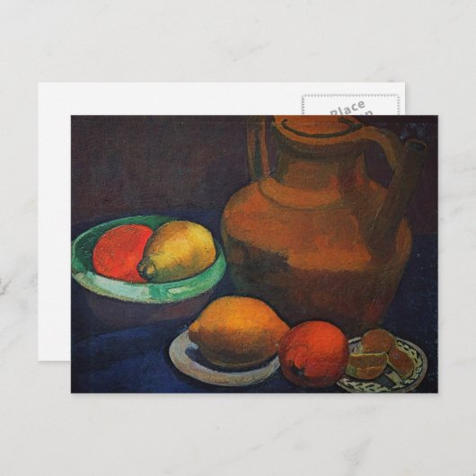 Leven met tank door Paula Modersohn-Becker Briefkaart (Voorkant / Achterkant)