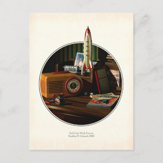 Leven met toekomstig Briefkaart (Voorkant)