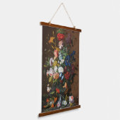 Leven met vogelpest bij nesten van Roesen Hangend Wandkleed (Gebogen)