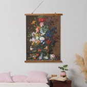 Leven met vogelpest bij nesten van Roesen Hangend Wandkleed (Slaapkamer)