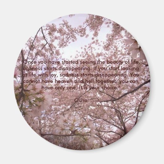 Leven met vreugde magneet (Voorkant)