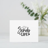 Leven met zurse cadeautjes briefkaart (Staand voorkant)