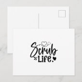 Leven met zurse cadeautjes briefkaart (Voorkant / Achterkant)