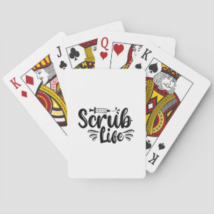 Leven met zurse cadeautjes pokerkaarten