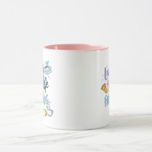 Leven mijn beste leven met FRIENDS™ Mok (Midden)