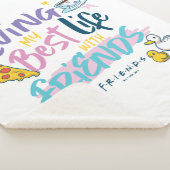 Leven mijn beste leven met FRIENDS™ Sherpa Deken (3/4)