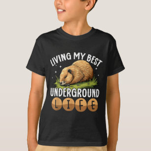 Leven Mijn Beste Ondergrondse Leven Grappige Groun T-shirt