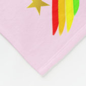 LEVEN MIJN GYMNASTIEK DROOM GEPERSONALISEERDE DEKE FLEECE DEKEN (Hoek)