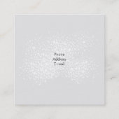 Leven mini-Visitekaartje Vierkante Visitekaartje (Achterkant)