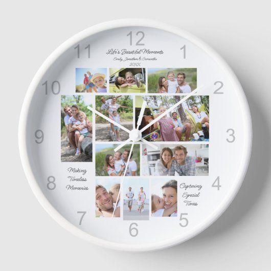 Leven Mooie Momenten 11 Fotocollage Naam (Voorkant)