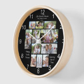 Leven Mooie Momenten 11 Fotocollage Zwart (Hoek)