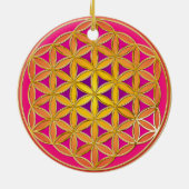 Leven / Moola Mantra Keramisch Ornament (Achterkant)