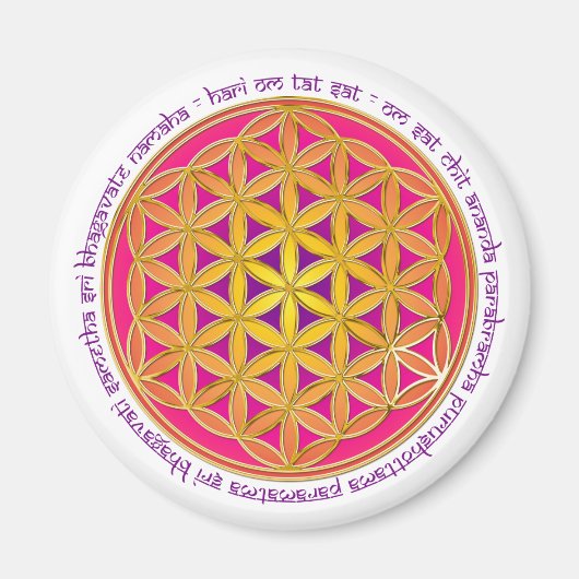 Leven / Moola Mantra Magneet (Voorkant)