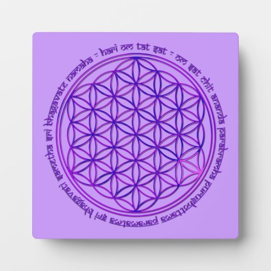 Leven - Moola mantra - violet Fotoplaat (Voorkant)