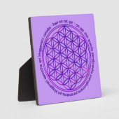Leven - Moola mantra - violet Fotoplaat (Voorkant)