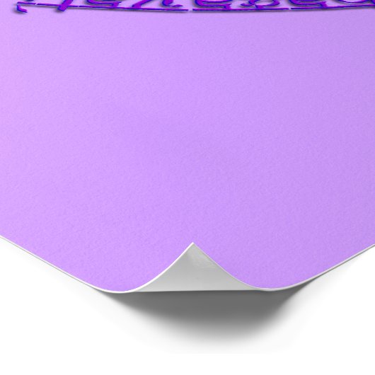 Leven - Moola mantra - violet Poster (Hoek)