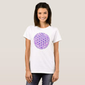 Leven - Moola mantra - violet T-shirt (Voorkant volledig)