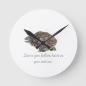 Leven naar..., ronde klok (Voorkant)