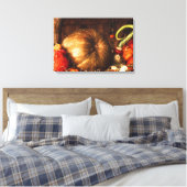 Leven nog met Pumpkins Digital Oil Painting Canvas Afdruk (Insitu (Slaapkamer))