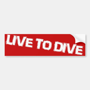 LEVEN OM DE bumpersticker TE VERDIKKEN