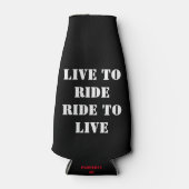 LEVEN OM RIDE TE RIJDEN OM TE LEVEN FLESJESKOELER (Voorkant)