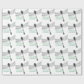 Leven Onalledaagse Waterjuffer Cadeaupapier (Vlak)