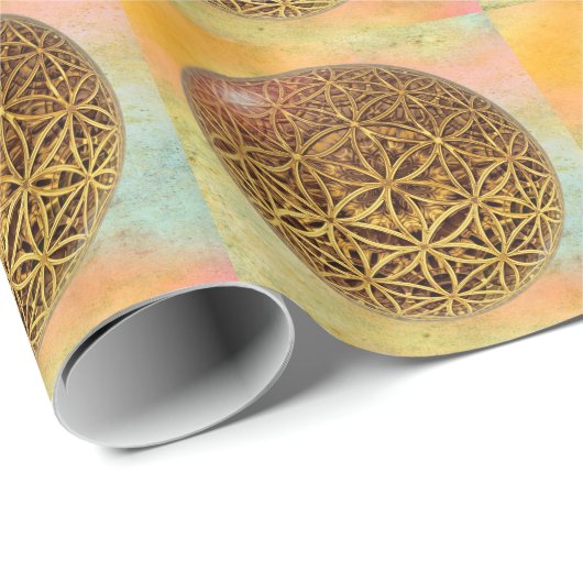 Leven- / onbeschaamde blikvangers - goud in het ba cadeaupapier (Rol Hoek)