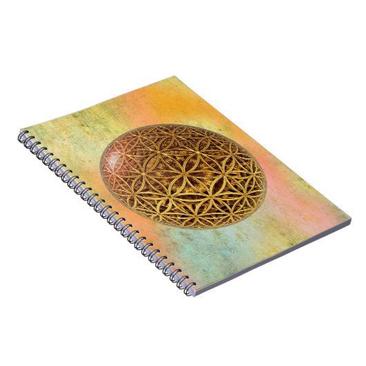 Leven- / onbeschaamde blikvangers - goud in het ba notitieboek (Rechterzijde)