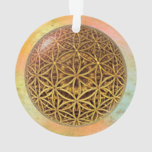 Leven- / onbeschaamde blikvangers - goud in het ba ornament