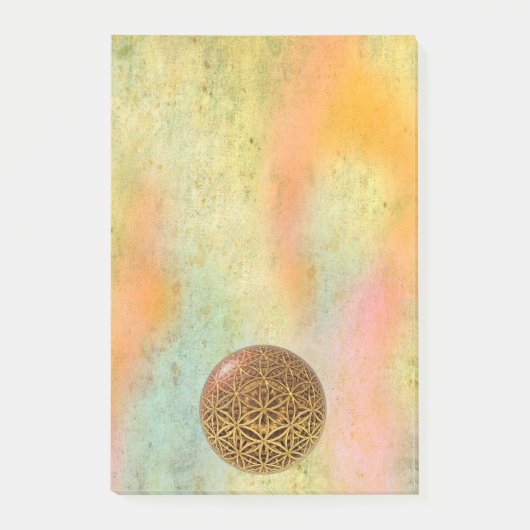 Leven- / onbeschaamde blikvangers - goud in het ba post-it® notes (Voorkant)