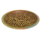 Leven- / onbeschaamde blikvangers - goud in het ba snijplank (Hoek)