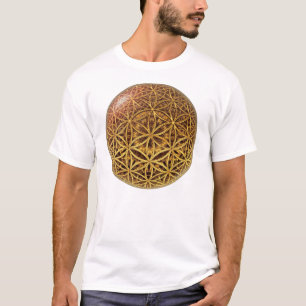 Leven- / onbeschaamde blikvangers - goud in het ba t-shirt