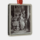 Leven onder de trap metalen ornament (Rechts)