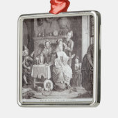 Leven onder de trap metalen ornament (Links)