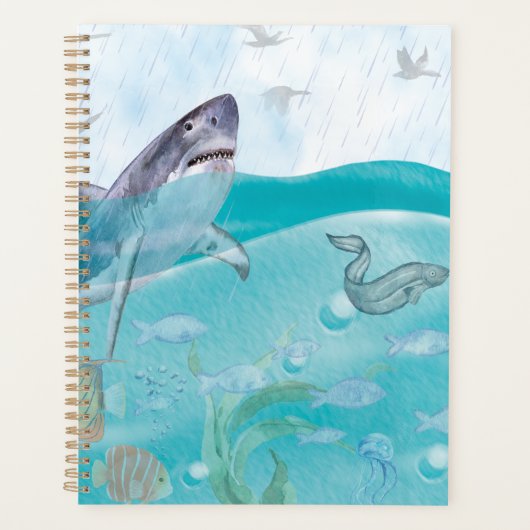 Leven onder de zeeen planner (Voorkant)