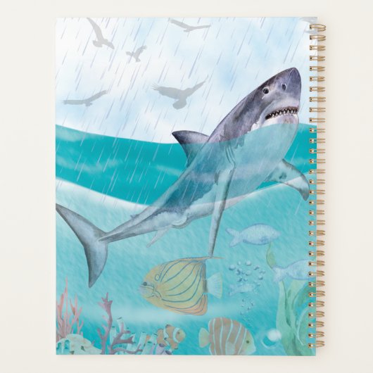 Leven onder de zeeen planner (Achterkant)