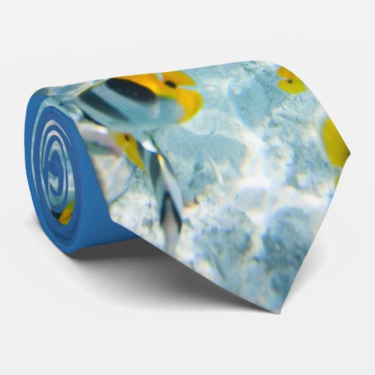 Leven onder water stropdas (Opgerold)