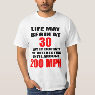 Leven op 200 km/h Tshirt