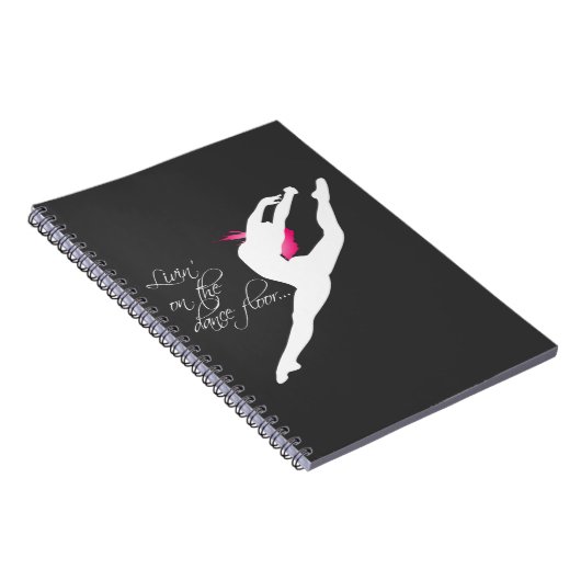 Leven op de Dance Floor Dancer Notitieboek (Rechterzijde)