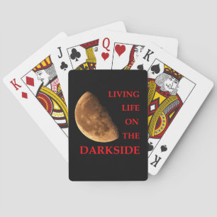 Leven op de donkere kant pokerkaarten