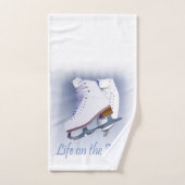 Leven op de rand bad handdoek (Handdoek)