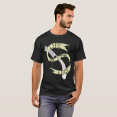 Leven op de Rand Barbering Razor T-Shirt (Voorkant volledig)