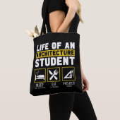 Leven op een Architectuur Student Architect Job Tote Bag (Dichtbij)