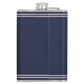 Leven Op Een Boot Nautische Bachelorette Party Ech Heupfles (Achterkant)