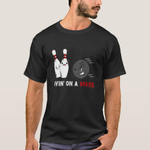 Leven op een reserveband t-shirt