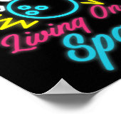 Leven op een reservelomp voor sportspellen poster (Hoek)