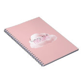 Leven Op Een Roze Wolk Notitieboek (Rechterzijde)