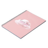 Leven Op Een Roze Wolk Notitieboek (Linkerzijde)