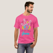 Leven op een schimmige Bowling-speldensport T-shirt (Voorkant volledig)