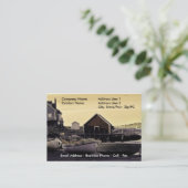 Leven op een Visitekaartje (Staand voorkant)
